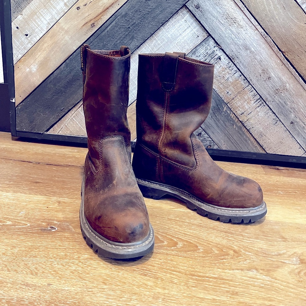 Women’s slip-on Steel-toed boot